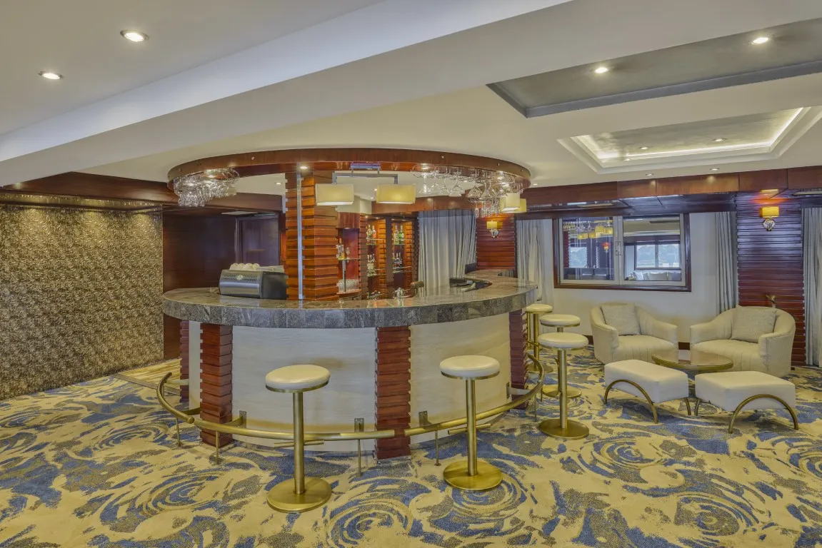 Lounge aboard the Blue Shadow I Nile Cruise Nile cruise